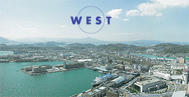 west